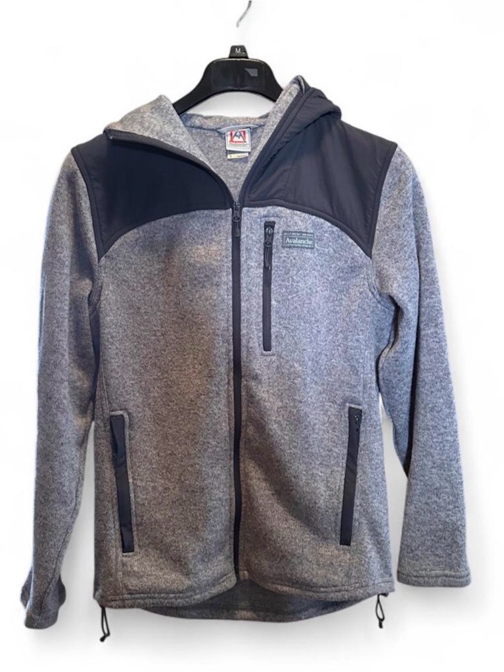 Avalanche Outdoor Supply Co Men’s Alterra Full Zip Hoodie Fleece Jacket sz Small